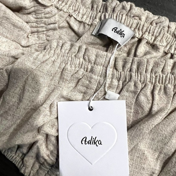 NWT Adika Oceana Off The Shoulder Long Sleeve Cropped Top Size S/M - Picture 4 of 6